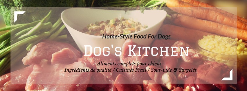 dog's kitchen aliments complets pour chiens - ingrédients de qualité - viande